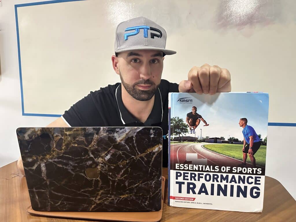 NASM PES review. Tyler Read holds the NASM performance enhancement specialist textbook and reviews the NASM performance enhancement specialist