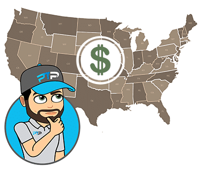 Personal trainer salary per state