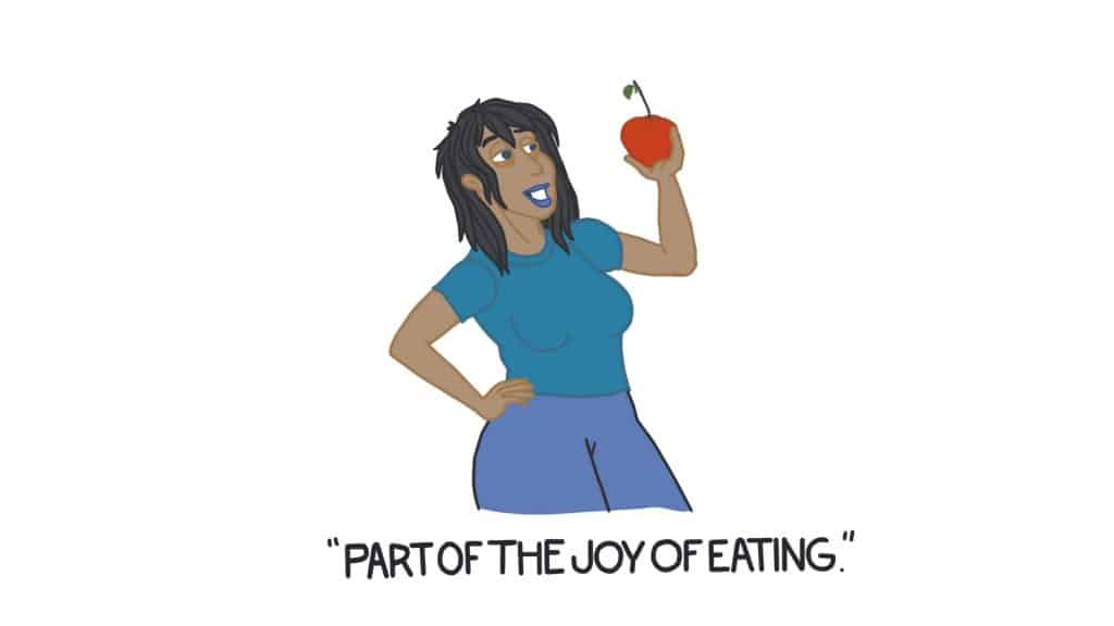 Part of Joy of Eating