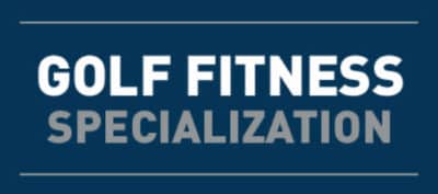 NASM Golf fitness specialist certification (GFS)