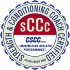 SCCC (strength and conditioning coach certified)