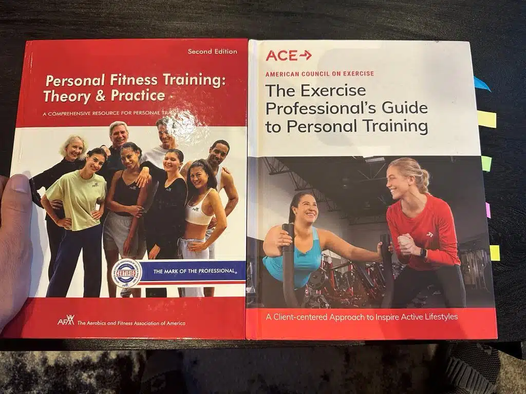 AFAA vs ACE - textbooks for ace cpt and afaa cpt - pros and cons