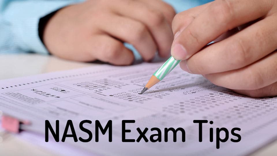 NASM CPT exam tips