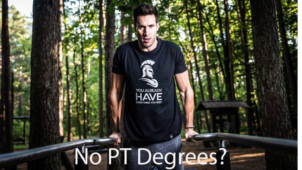 Personal trainer degree program certifications