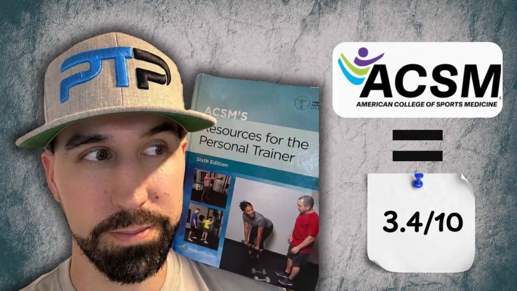 Cheapest Personal Trainer Certification Guide (Updated) 17 Tyler Read looks at ACSM textbook with 3.4/10 rating