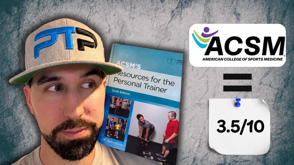 Cheapest Personal Trainer Certification Guide (Updated) 27 Tyler Read looks at ACSM textbook with 3.5/10 rating