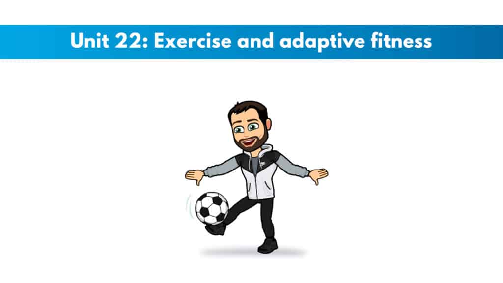 ISSA Unit 22 - Exercise and adaptive fitness