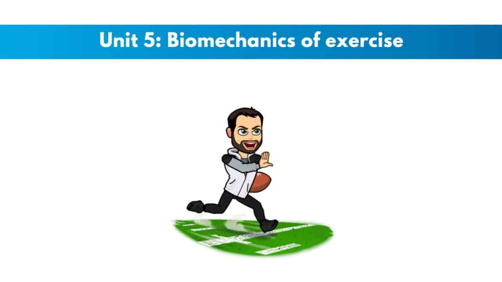 ISSA Unit 5 - Biomechanics of exercise