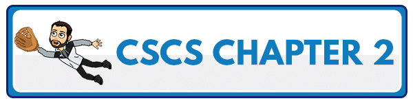 CSCS Chapter 3: Bioenergetics of Exercise and Training 5