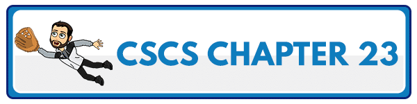 CSCS Chapter 24: Facility Policies, Procedures, and Legal Issues 3