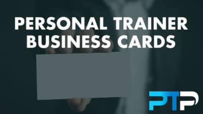 Personal Trainer Business Cards