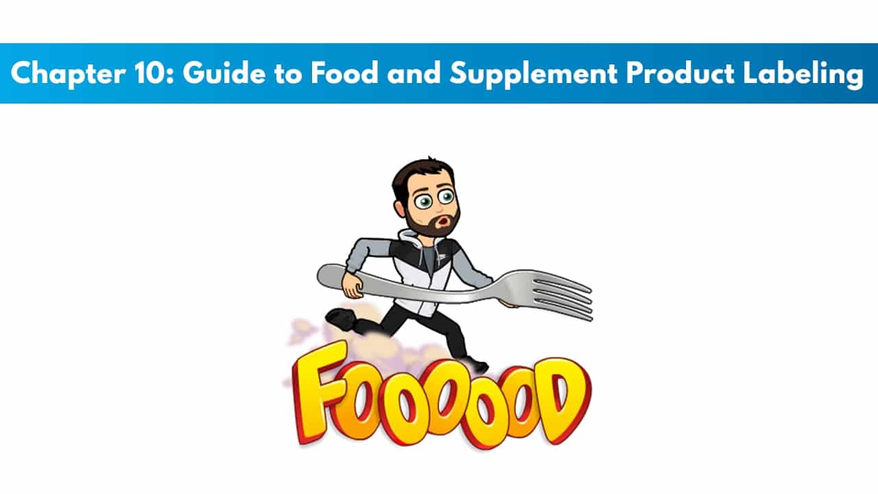 ISSA SN Chapter 10: Guide to Food and Supplement Product Labeling