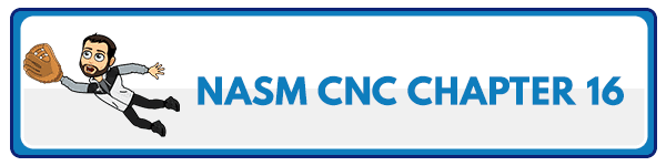 NASM CNC Chapter 17: Goal Setting 5