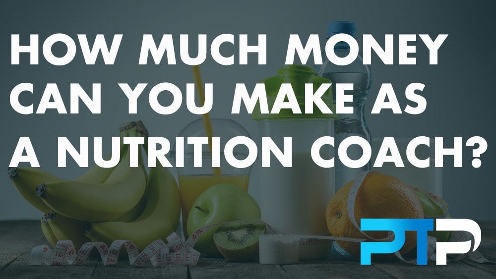 How much money can you make as a nutrition coach?