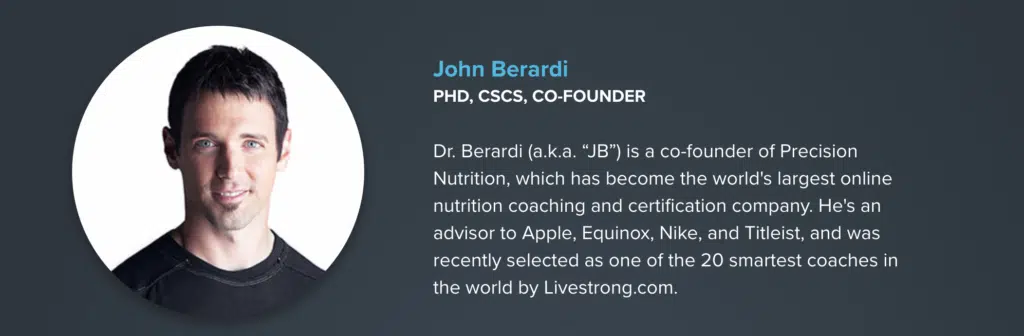 Precision Nutrition Certification Level 2 - [year] Review 3