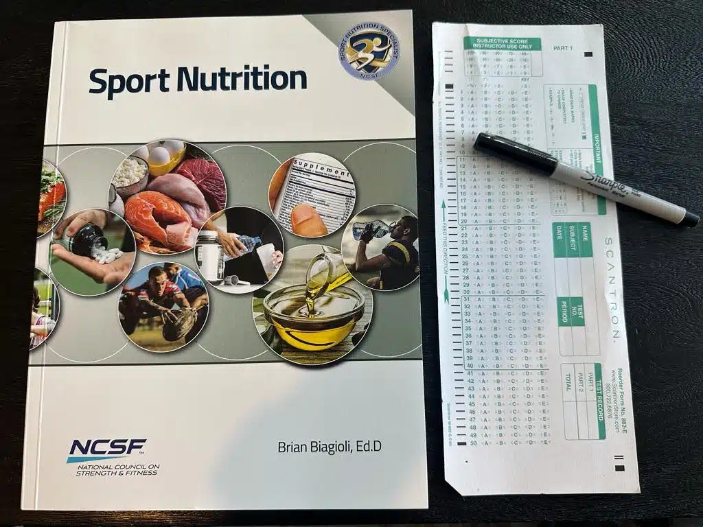 NCSF SNS Review Sports Nutrition Specialist Review 2023