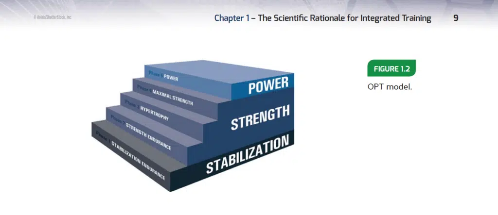 Comparing NASM and ISSA: Which Certification is Right for You? 57 The OPT Model was developed by NASM based on scientific evidence and principles, and consists of five OPT Model phases trainers