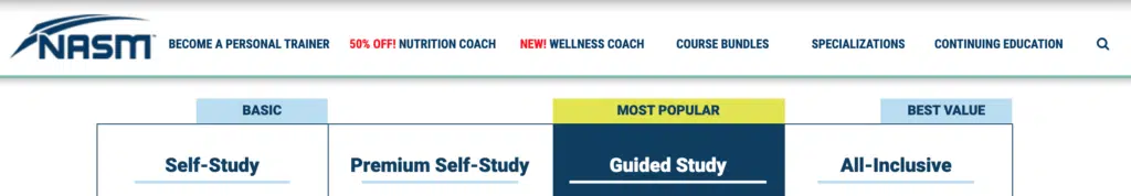 Comparing NASM and ISSA: Which Certification is Right for You? 48 Rather than just one NASM-CPT exam cost, there are four distinct CPT certification packages