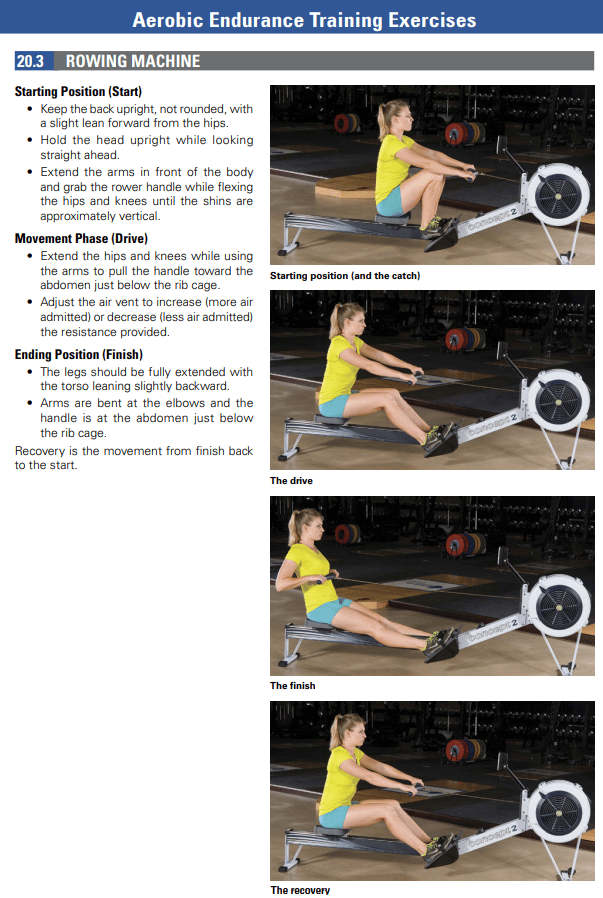 cscs certification rowing technique