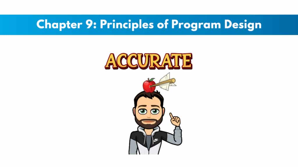 ISSA Chapter 9: Principles of Program Design 5