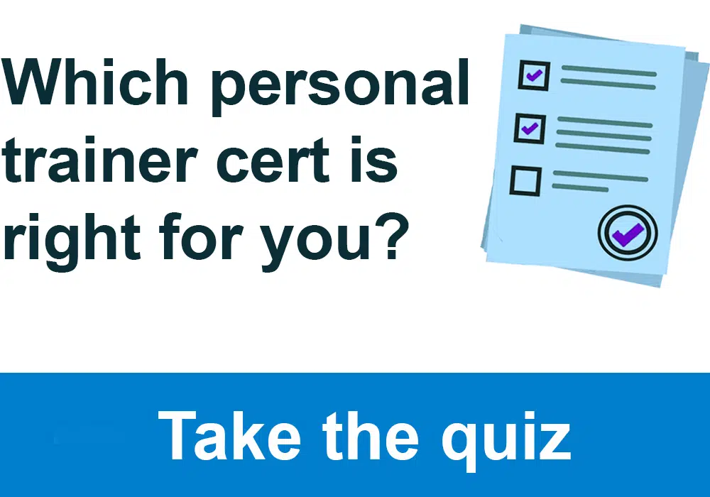 Best CPT For You? Take the Personal Trainer Certification Online quiz and Get a Personalized Recommendation Just for You