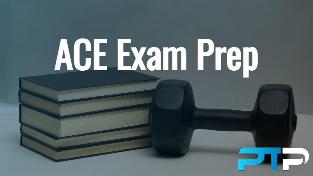 ACE exam prep with PT Pioneer brand overlay