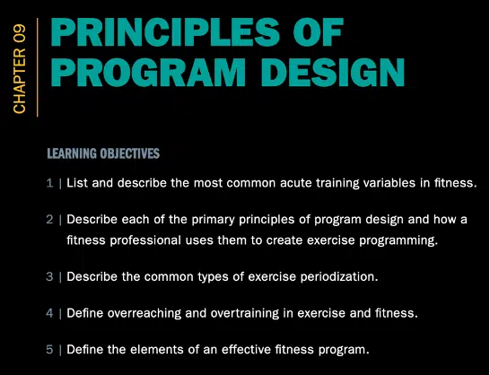 ISSA Training Certification Review 2023 - Is ISSA Worth It? 19 ISSA training certification principles of program design