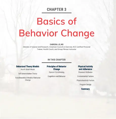 Tyler Showing the chapter goals example in the ACE textbook