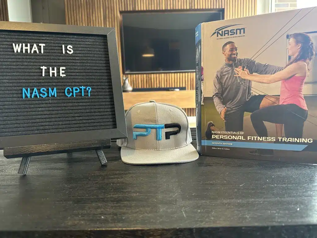 NASM Certification Review 2023 - Is NASM Legit? 35 What is the NASM Certification? NASM CPT textbook displayed on table