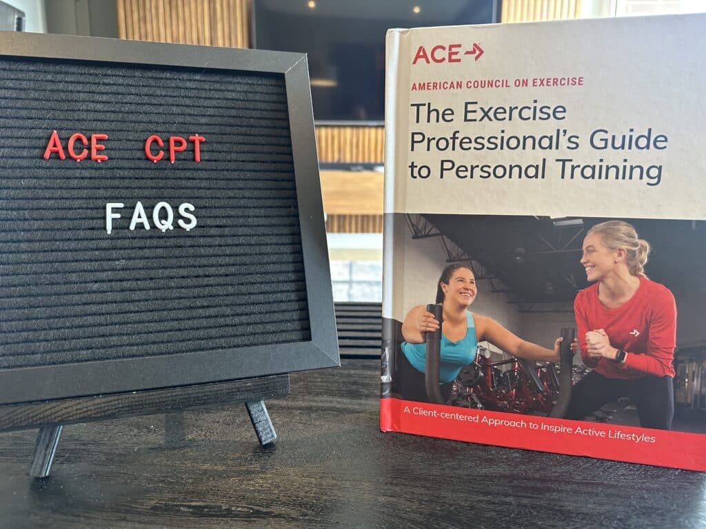 ACE Certification Frequently Asked Questions (FAQs) - ace textbook displayed on table