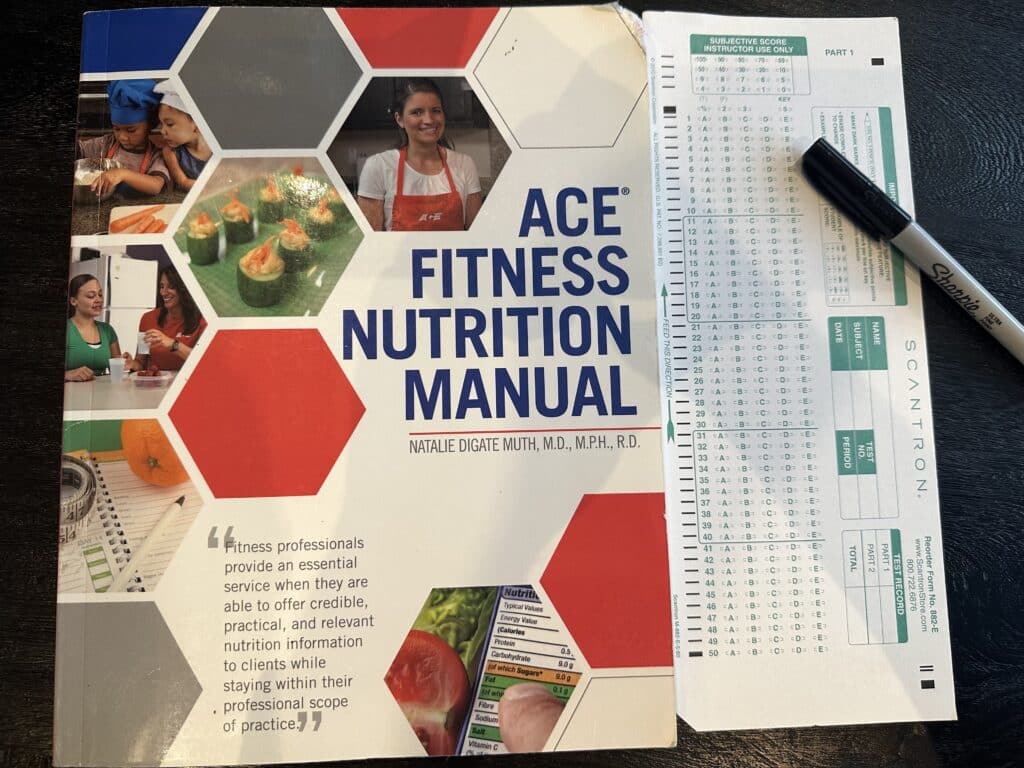 Taking the ACE Fitness Nutrition Specialist exam - how hard is the ace nutrition exam?