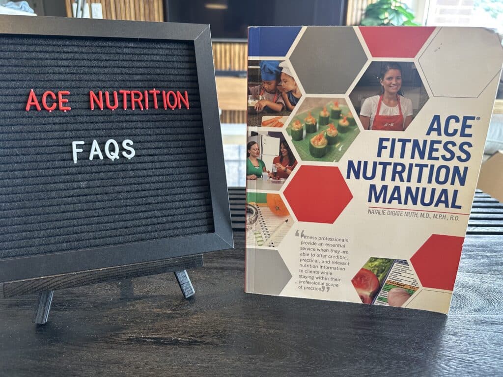 ACE Fitness Nutrition Specialist FAQs