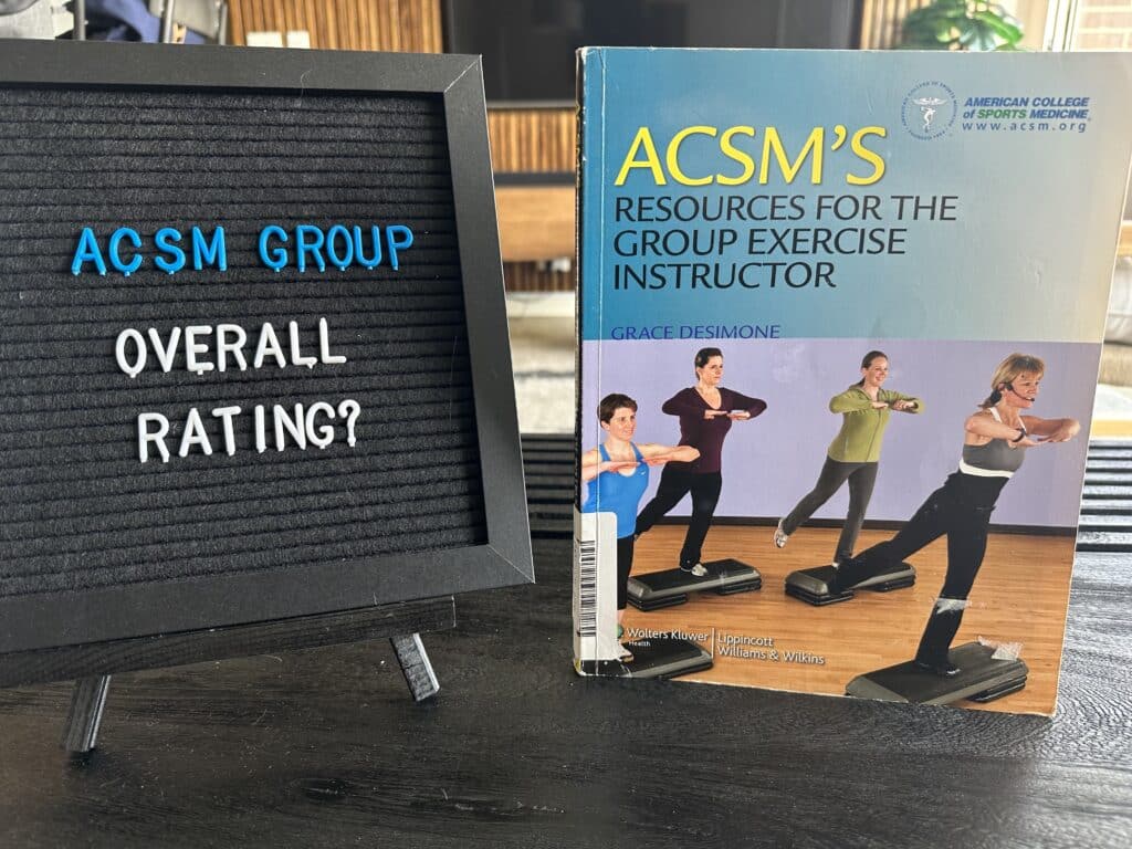 ACSM Group Exercise Instructor (ACSM-GEI) Review 8