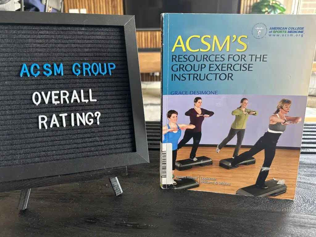 ACSM Group Exercise Instructor Certification Review 20 ACSM Group Exercise Instructor Certification Review 4