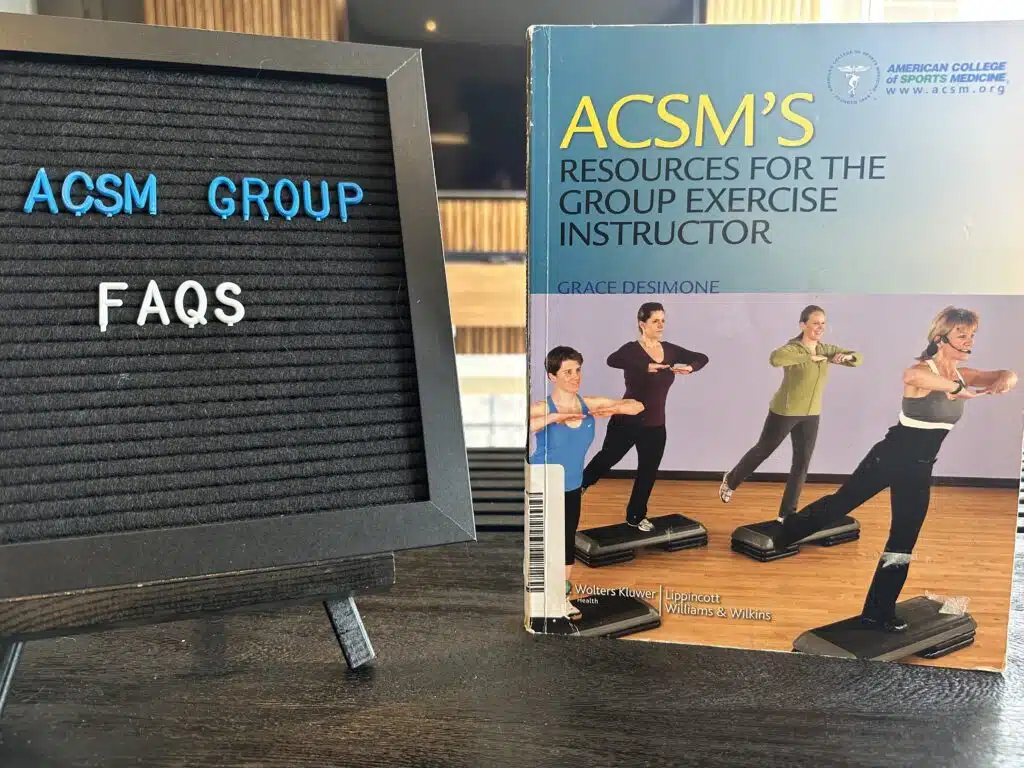 ACSM Group Exercise Instructor Certification Review 22 ACSM Group Exercise Instructor Certification Review 6