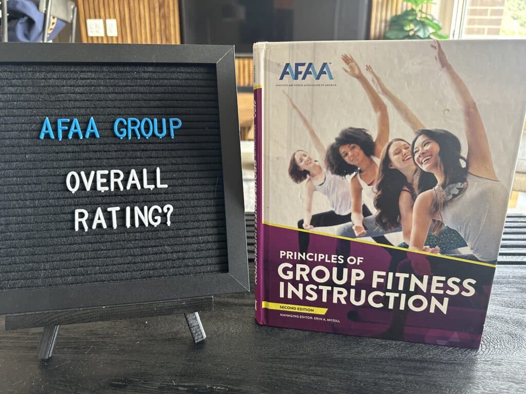 AFAA Group Fitness Instructor Certification Review 9