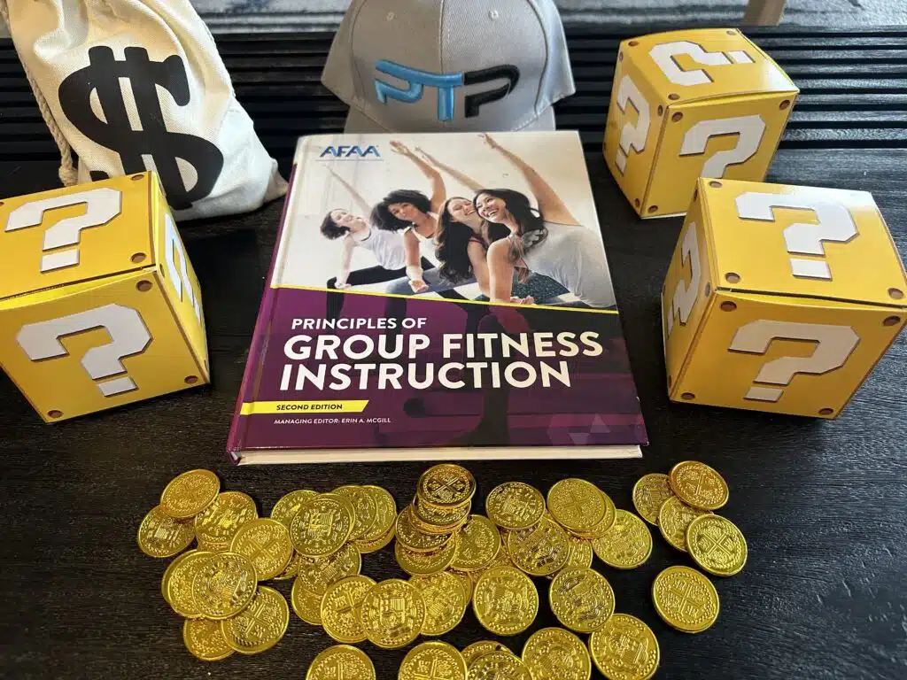AFAA Group Fitness Instructor Certification Review 16 AFAA Group Fitness Instructor Certification cost and packages displayed with coins - how much does the AFAA GEI cost