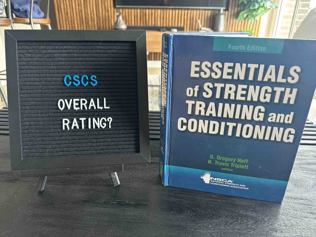 nsca cscs certification overall rating - is the CSCS legit?