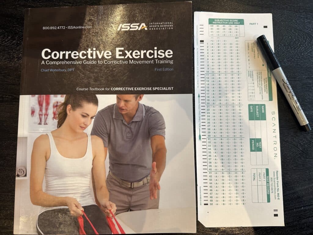 issa corrective exercise certification exam