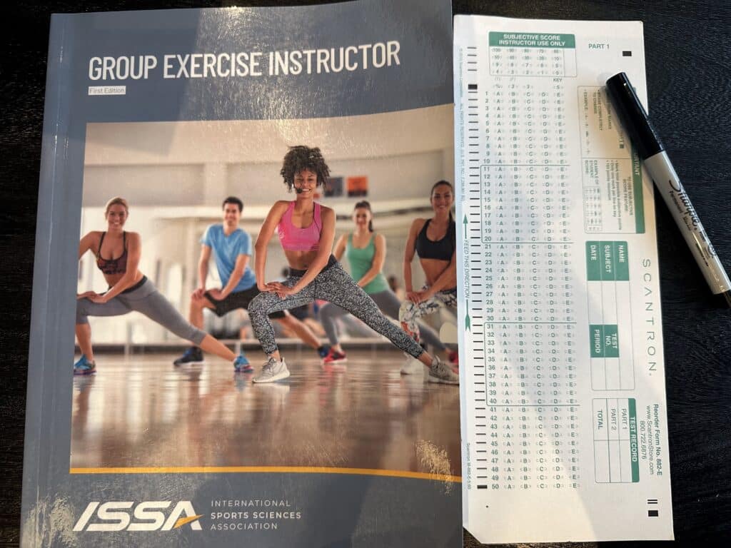 Taking the ISSA Group Exercise Instructor Certification exam - how hard is the ISSA group exercise instructor exam?