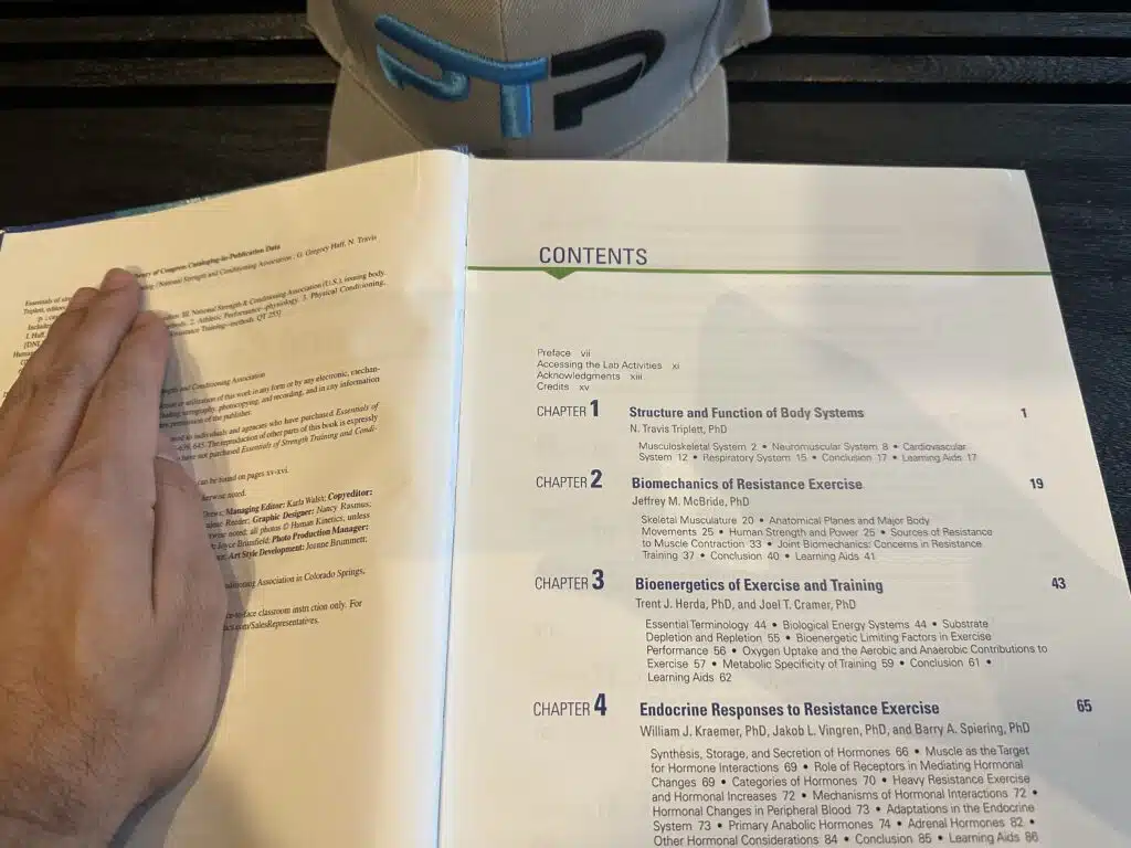 CSCS Certification Exam Review (2023) - CSCS Cost vs Value 12 cscs certification review - strength and conditioning content coverage. NSCA textbook table of contents