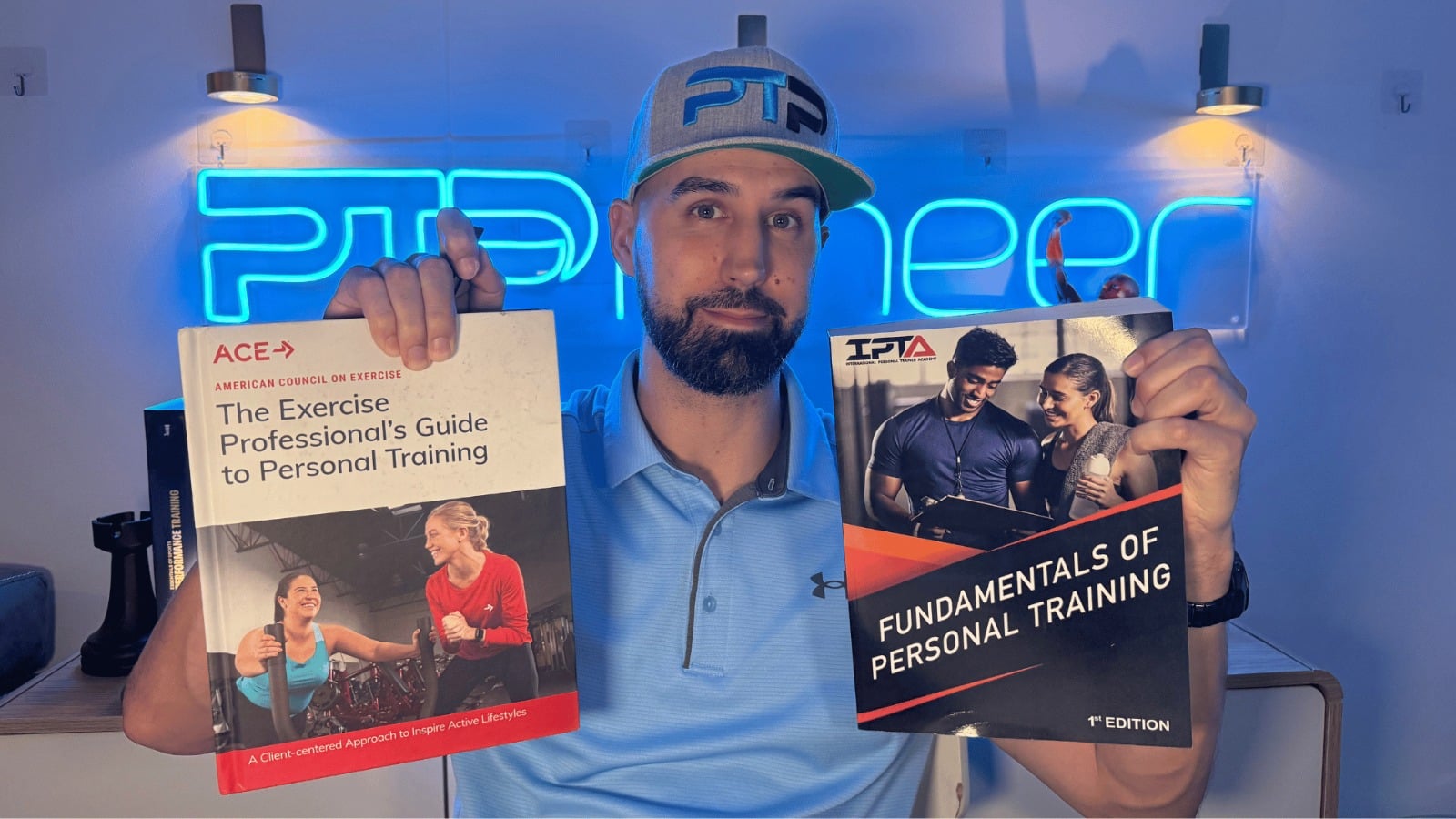 IPTA CPT vs ACE CPT - Who Wins out? 4 Tyler Read holds up ACE and IPTA textbooks, which is better