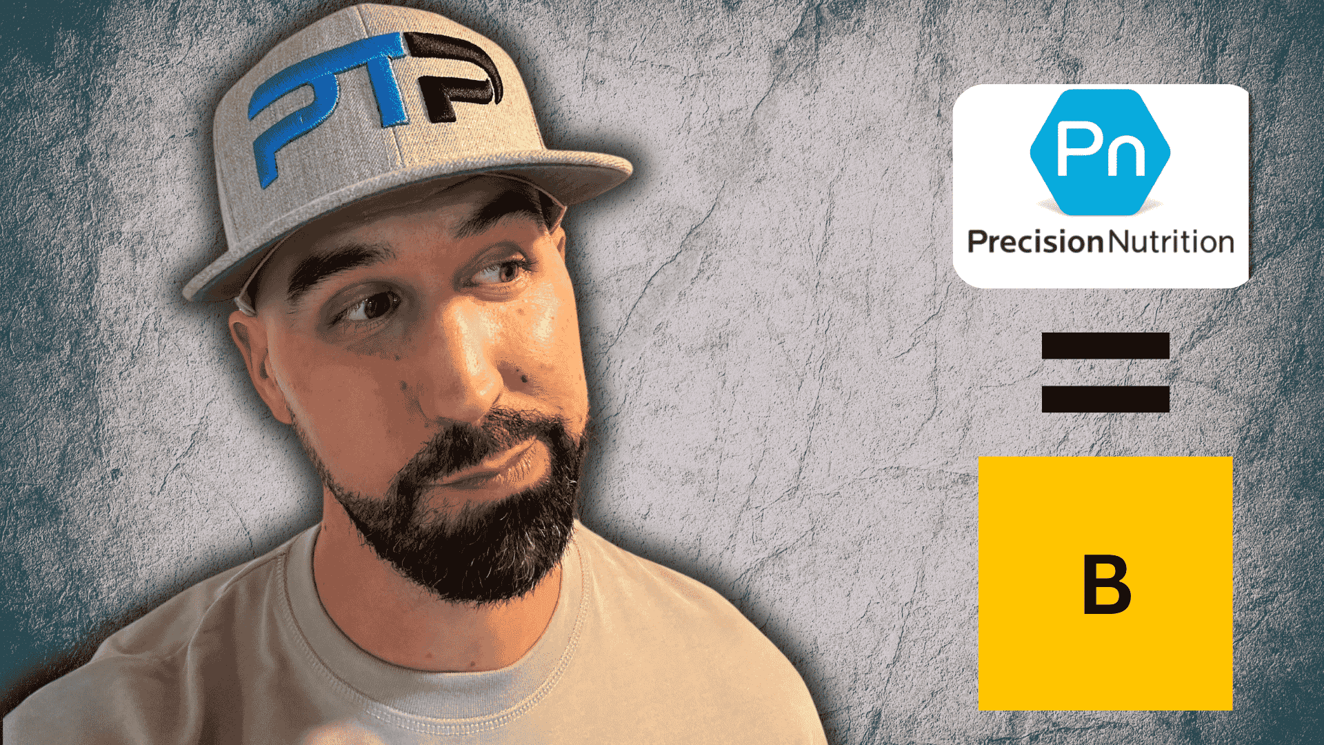 Testing page for Changes 27 Tyler with the Precision Nutrition logo B Tier