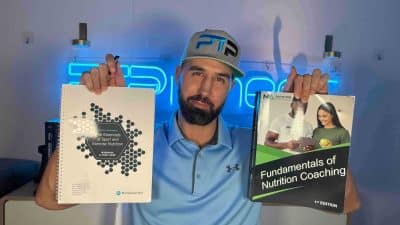 All personal trainer certification reviews 83 Tyler Read holds up Precision Nutrition and IPTA CNS textbooks, which is best?